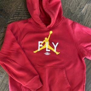 Nike Air Jordan hooded sweatshirt (Boys L)